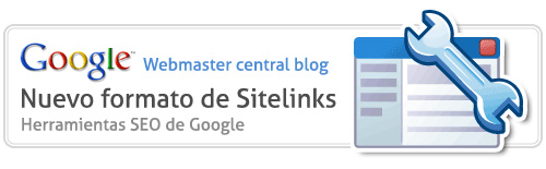 Nuevo formato de los Sitelinks en los resultados de búsqueda de Google